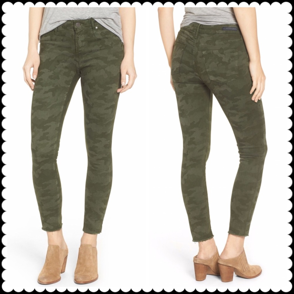 ARTICLES OF SOCIETY Camo Skinny Jeans NEW